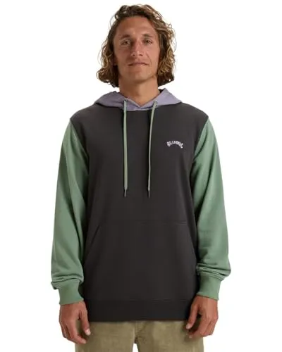 Billabong Arch Block Po Lt felpa uomo cotone riciclato
