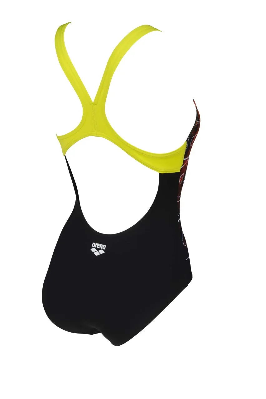 Arena Vibration Swim Pro Back Costume Intero Donna