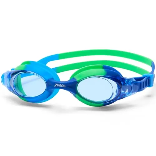 Zoggs Little Bondi occhialini bambino blu verde lente blu
