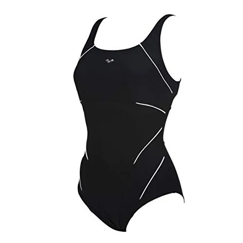 Arena Gioiello costume intero 54 nero bianco modellante