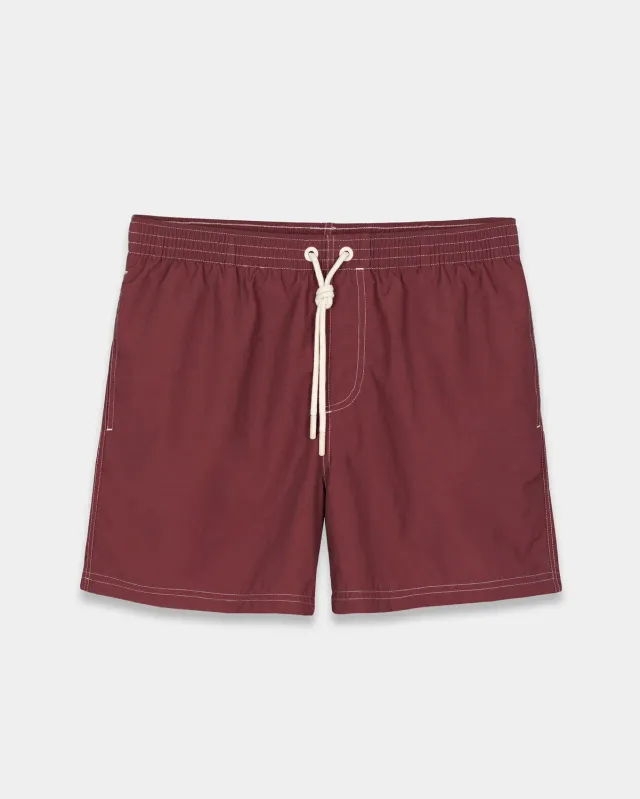 Mosso Sunwear Bordeaux boxer mare nylon riciclato