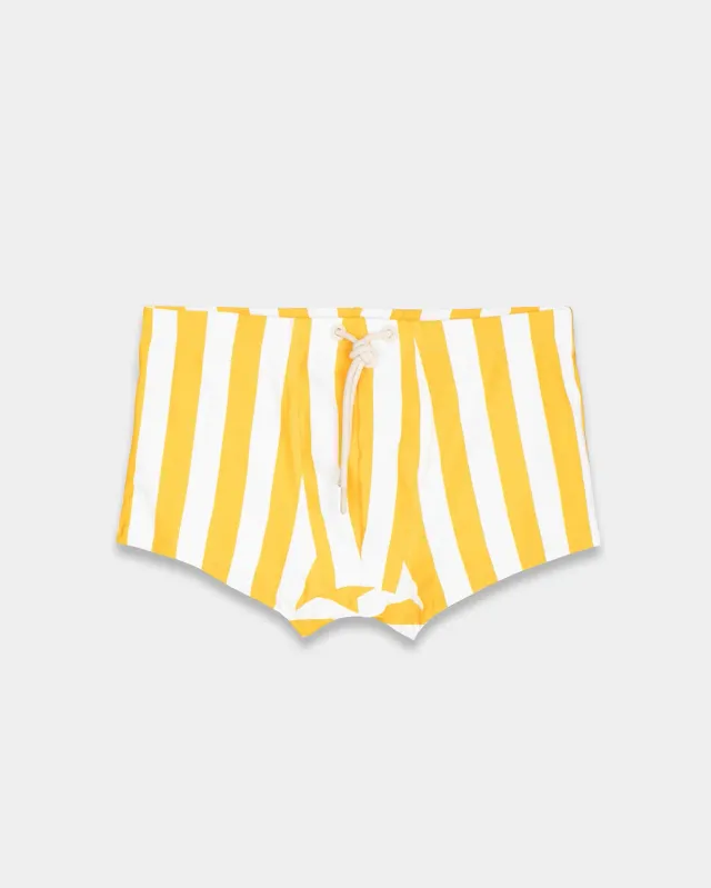 Mosso Sunwear Ocra Stripe boxer mare ocra contenitivo