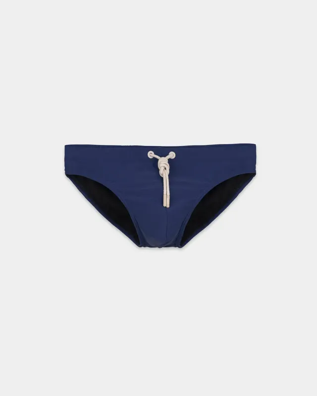 Mosso Sunwear Blueberry Slip Mare Tinta Unita