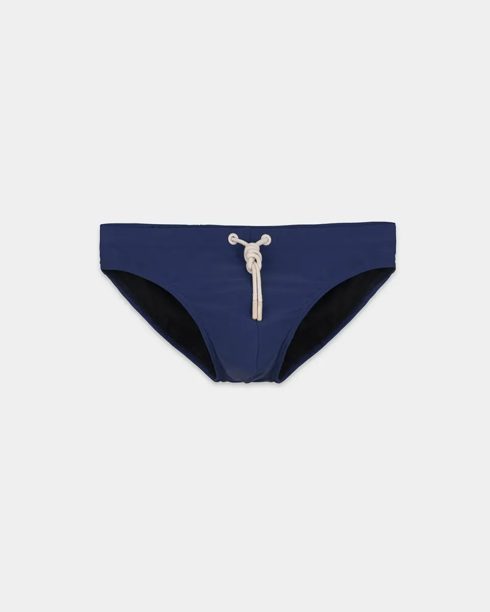 Mosso Sunwear Blueberry Slip Mare Tinta Unita