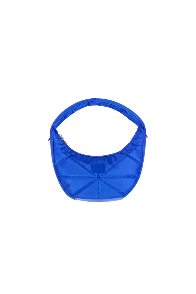 4 Giveness Midi Borsa Nera in Nylon 27 cm