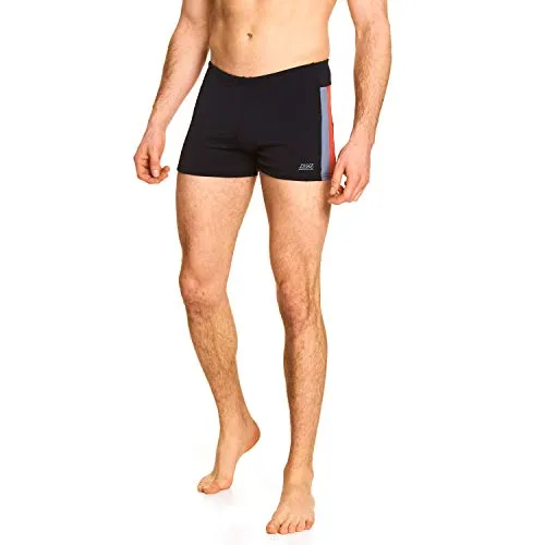 Zoggs Surfside Spliced Hip Racer Boxer Uomo Taglia 5