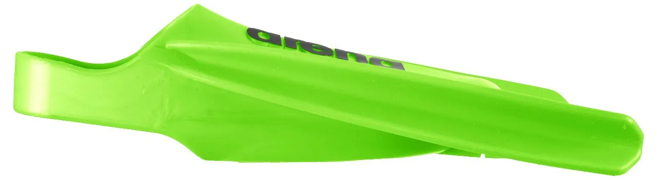 Arena Powerfin Pro pinne corte verde 46-47 silicone