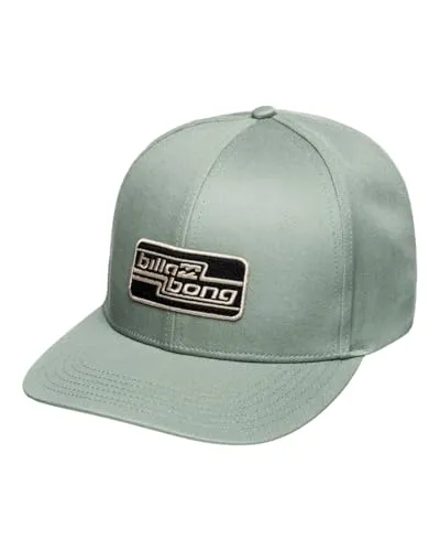 Billabong Walled Snapback berretto uomo verde regolabile