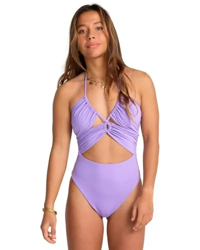 Billabong Sol Searcher costume intero nero scollo V