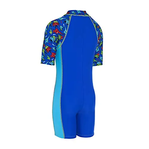 Zoggs Sea Saw costume intero bimbo 4-5 anni UPF 50+