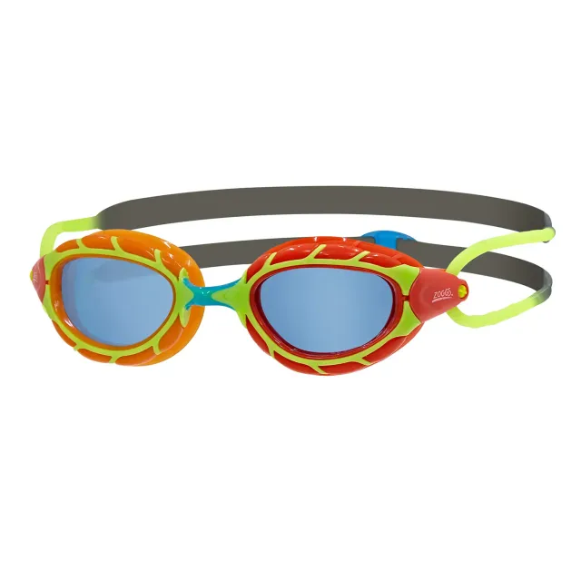 Zoggs Predator Junior occhialini nuoto arancione 6-14 anni antiappannamento