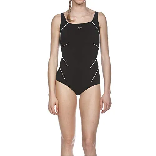 Arena Gioiello costume intero 54 nero bianco modellante