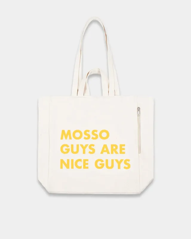 Mosso Sunwear Beach & City borsa tote in canvas riciclato