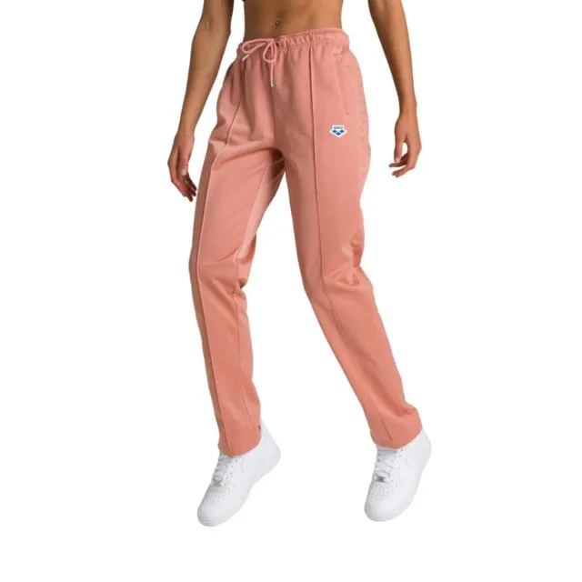 Arena Straight Team Pant pantaloni donna rosa S