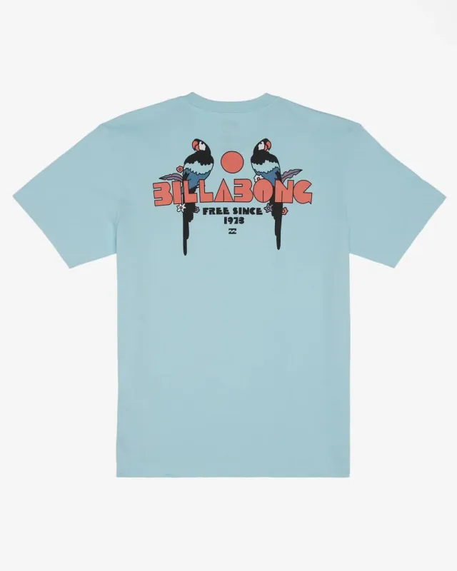 Billabong Lounge SS Screen Tee Ragazzo manica corta surf