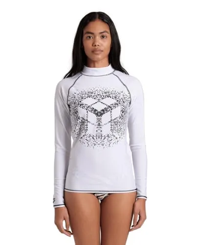 Arena Rash Vest L/S Graphic rash guard donna M UPF 40+