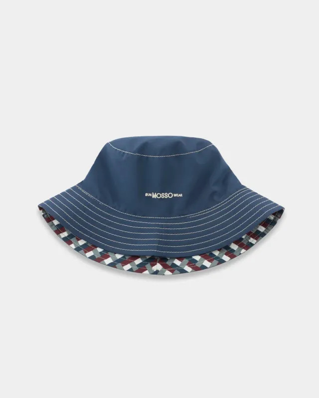 Mosso Sunwear Intreccio cappello reversibile bordeaux