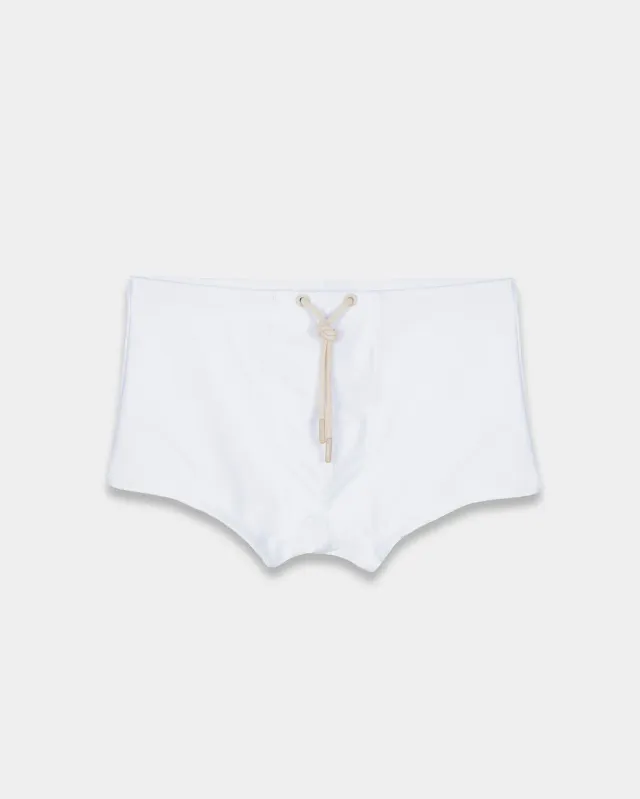 Mosso Sunwear Box slip boxer mare bianco contenitivo