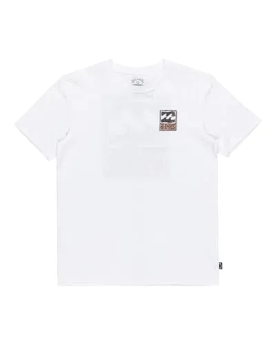 Billabong Stamp Maglietta Ragazzi Moss cotone