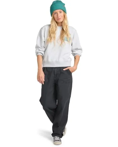 Billabong Family Tree felpa donna girocollo cotone