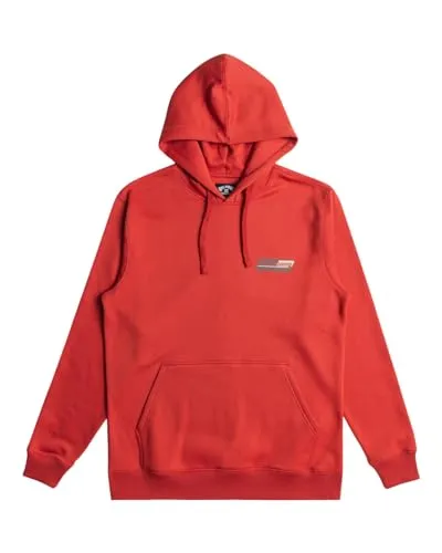 Billabong Walled Po felpa uomo Blu cappuccio pile