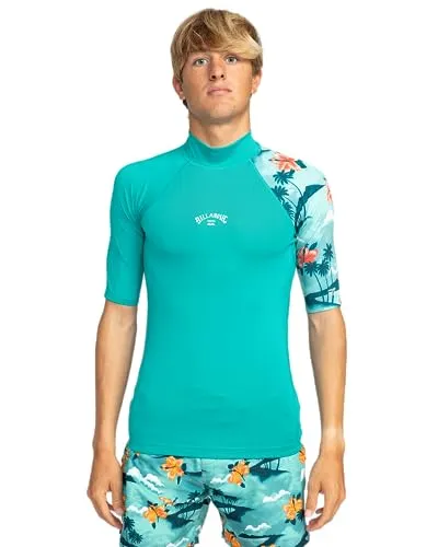Billabong Contrast Allover rashguard uomo L maniche corte