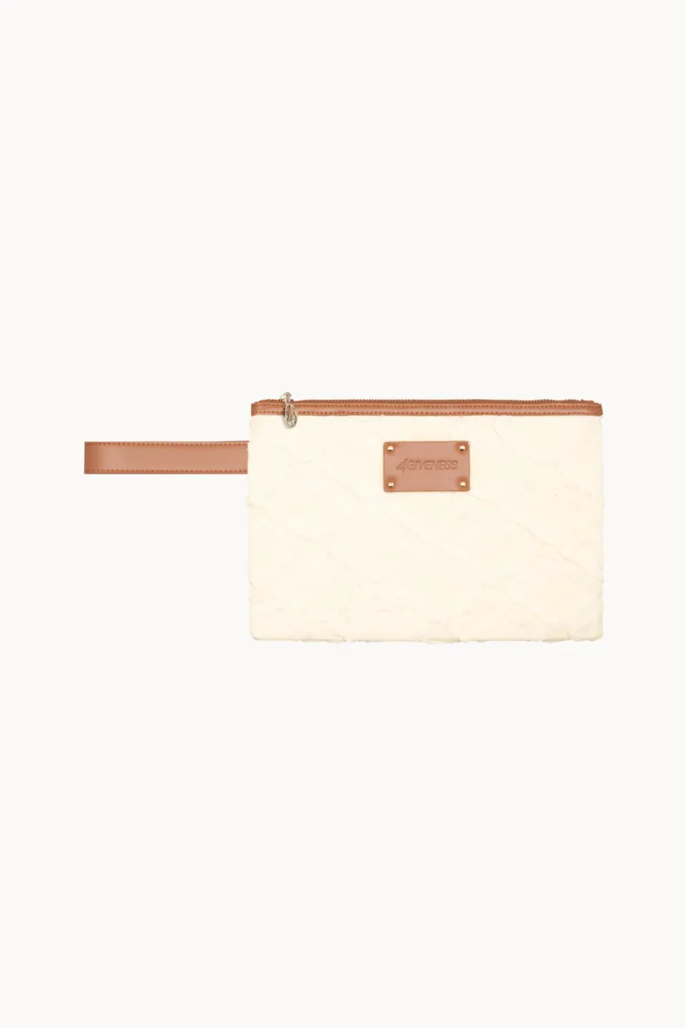 4 Giveness Capri pochette polycanvas ecru blue