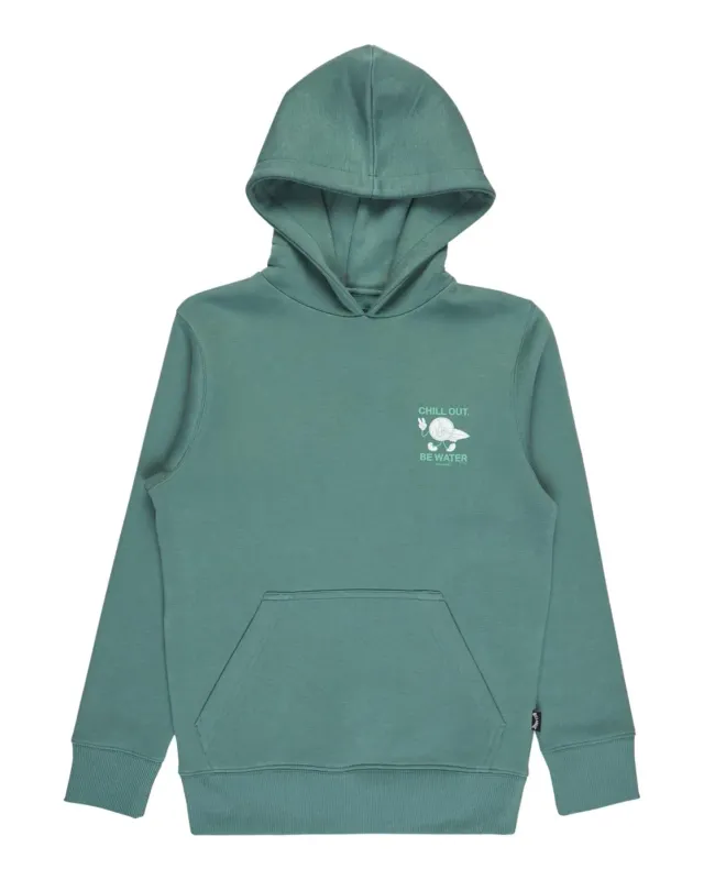Billabong Foundation Po Kids felpa bambino 12 anni blu ardesia pile