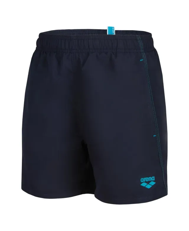 Arena Beach Boxer Solid R Costume Bimbo Navy-Turquoise