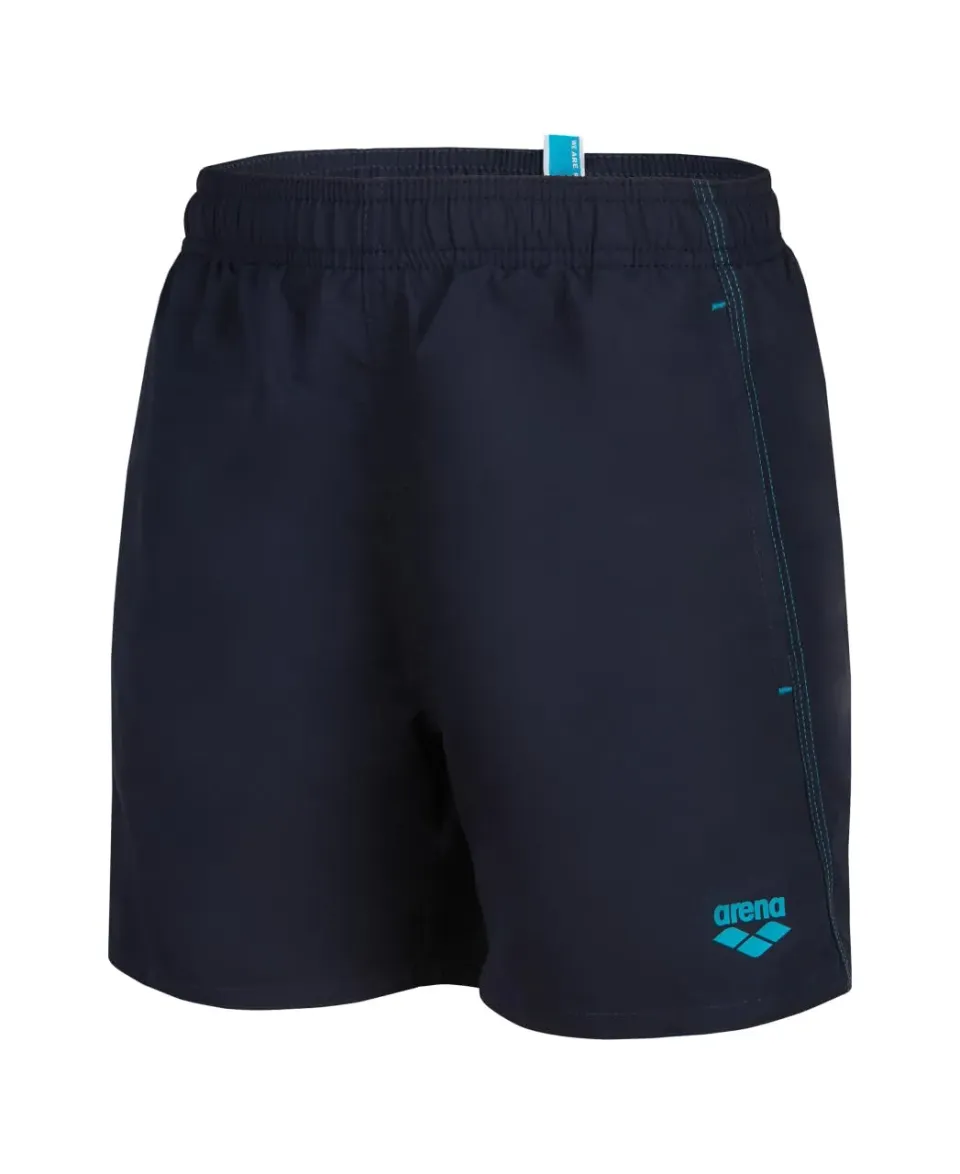 Arena Beach Boxer Solid R Costume Bimbo Navy-Turquoise
