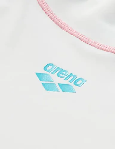 Arena Rash Vest S/S Allover maglia donna UPF50+