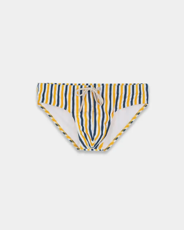 Mosso Sunwear Wave slip mare uomo navy fantasia righe