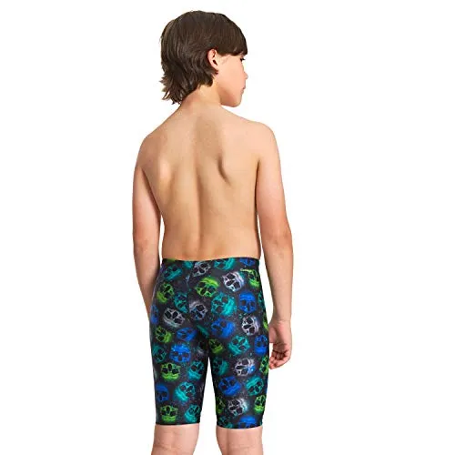 Zoggs Knucklehead Jett Jammer XS costume teschio cloro