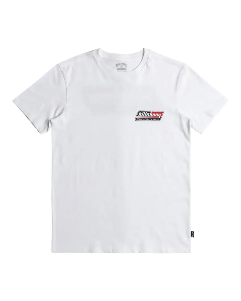 Billabong Walled SS t-shirt ragazzo 14 anni blu ardesia