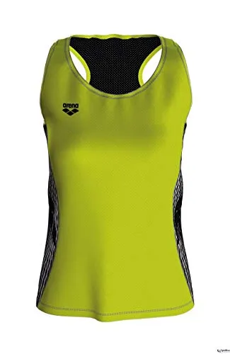 Arena Run Tank Top canotta sportiva donna traspirante asciugatura rapida