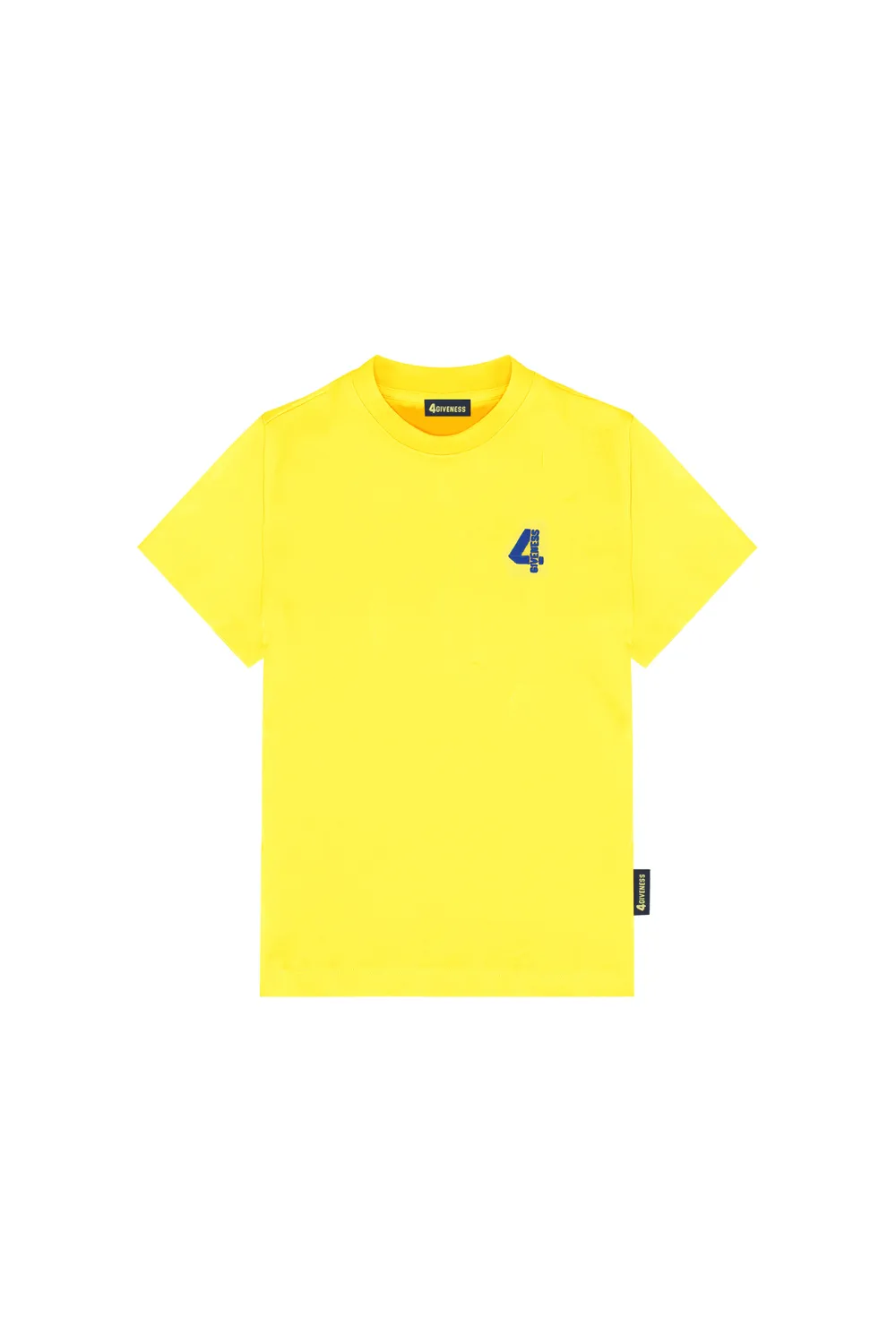 4 Giveness T-Shirt Jersey Bimbo Mare Tinta Unita Cotone