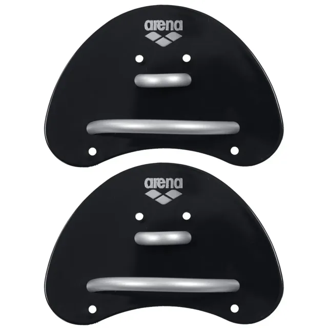 Arena Elite Finger Paddle palette dita black silver tecnica