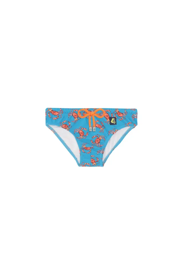 4 Giveness Slip Lycra Boy boxer bimbo granchi azzurro