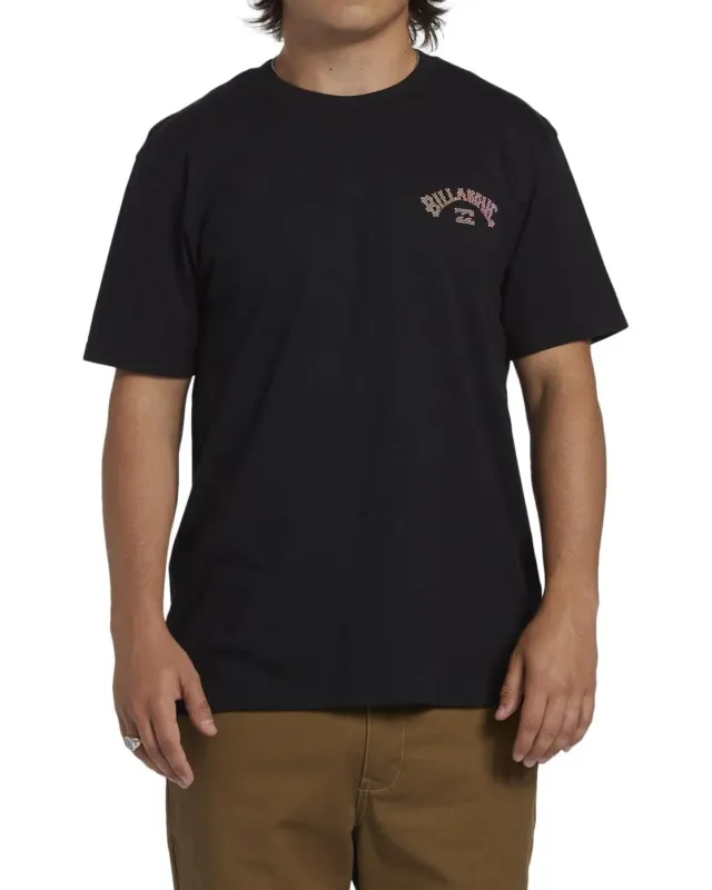 Billabong Arch Fill maglietta uomo nera manica corta