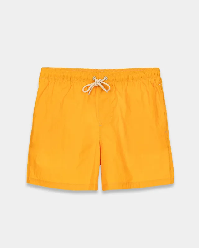 Mosso Sunwear costume boxer ocra effetto goffrato