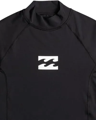 Billabong Waves All Day Rash Guard Bambino 12 anni nero UPF