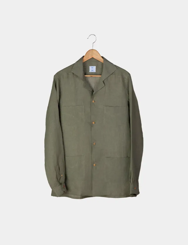 Ripa Ripa Ischia Verde camicia uomo leggera