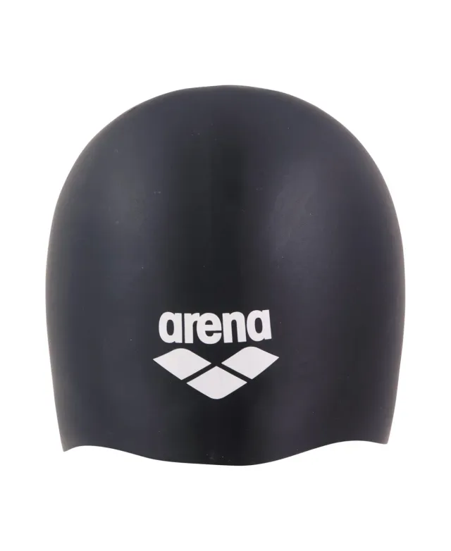 Arena Long Hair cuffia nuoto silicone black-white