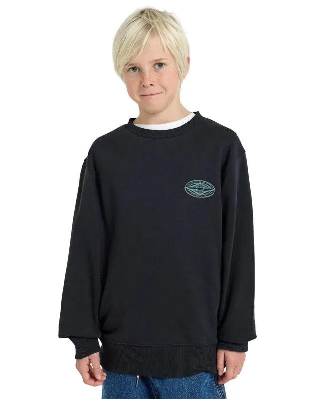 Billabong Foundation CR felpa bambini nera pack singolo