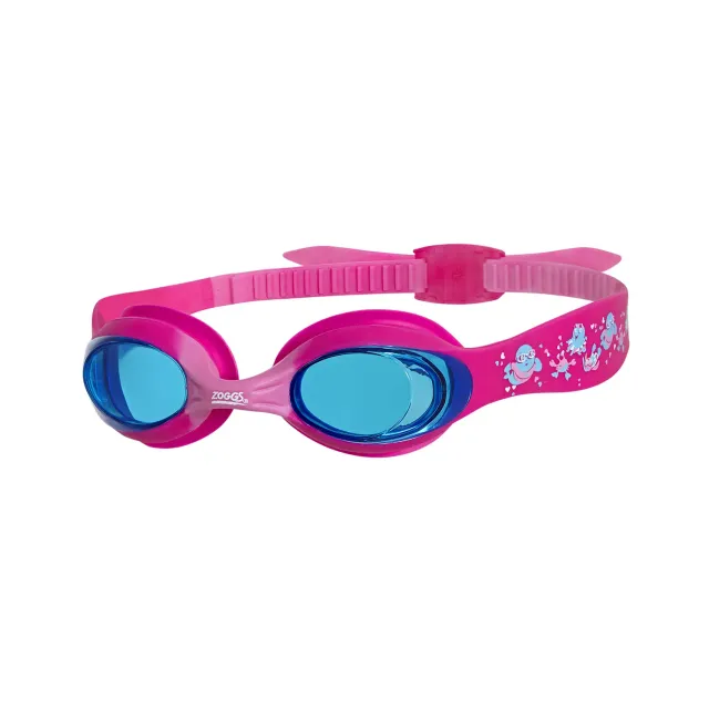 Zoggs Little Twist occhialini bambino rosa antiappannamento
