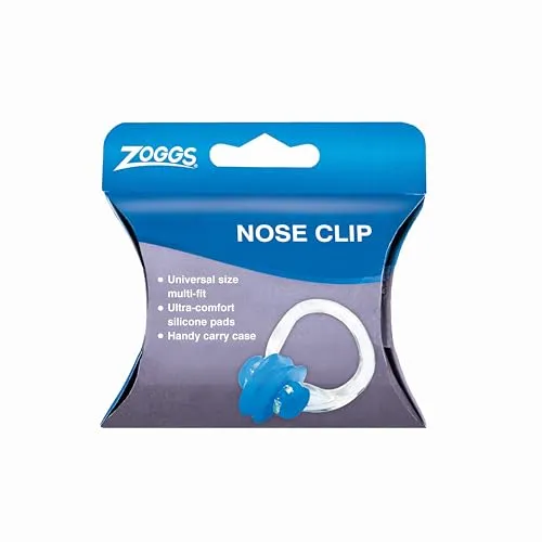 Zoggs Nose Clip Stringinaso Trasparente Silicone