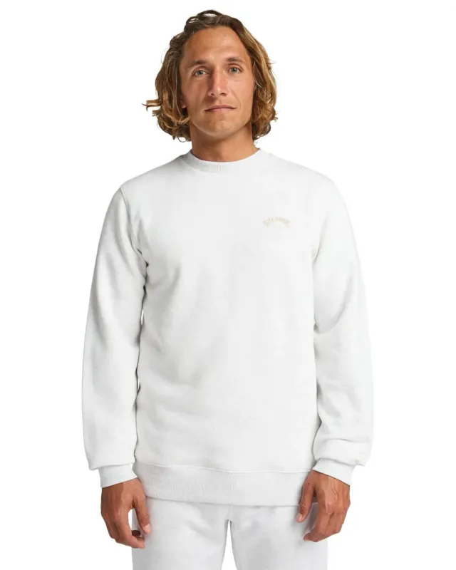 Billabong Arch CR Maglione Uomo S Oatmeal Heather
