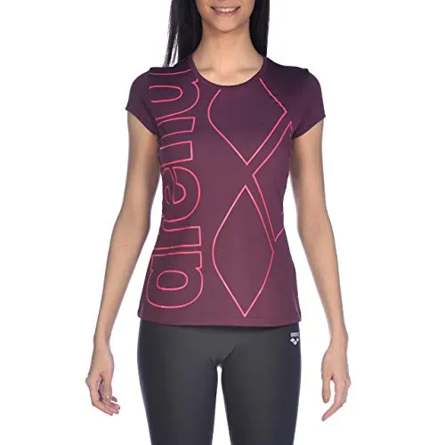 Arena Gym Logo maglia maniche corte donna cotone