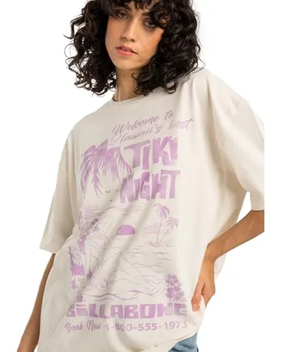 Billabong High On Life t-shirt donna L cotone 100%