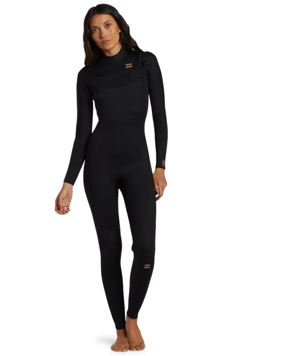 Billabong Foil 5/4 muta donna L zip petto invernale
